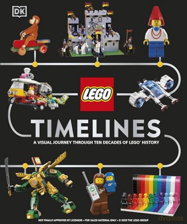 LEGO Timelines: A Visual Journey Through Ten Decades of LEGO History - Simon Hugo [KSIĄŻKA]