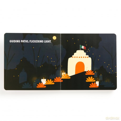 Let's Celebrate Dia de Muertos Board Book - Mudpuppy [KSIĄŻKA]
