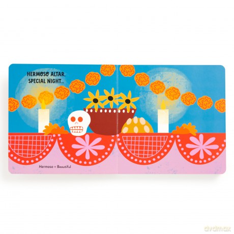 Let's Celebrate Dia de Muertos Board Book - Mudpuppy [KSIĄŻKA]