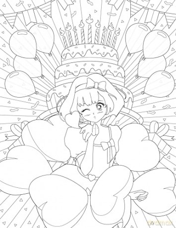 Let's Color Manga: More than 45 Intricate, Whimsical Designs - Alice Pettillo [KSIĄŻKA]