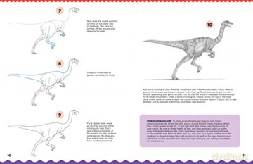 Let's Draw Dinosaurs: Learn to draw a variety of dinosaurs step by step! (7) - How2DrawAnimals [KSIĄŻKA]