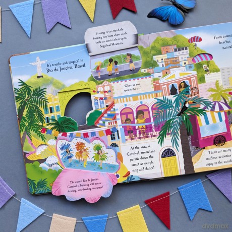 Let's Explore The City - Children's Lift-The-Flap Book - Laura Garnerburt [KSIĄŻKA]