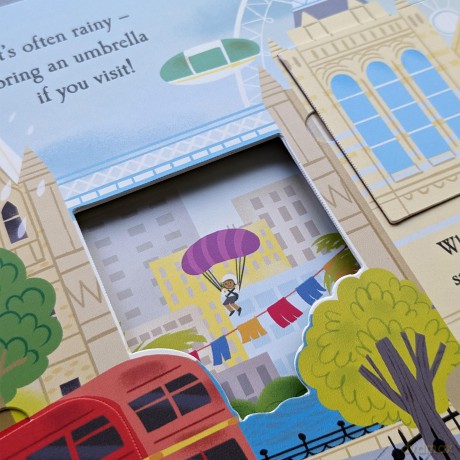 Let's Explore The City - Children's Lift-The-Flap Book - Laura Garnerburt [KSIĄŻKA]