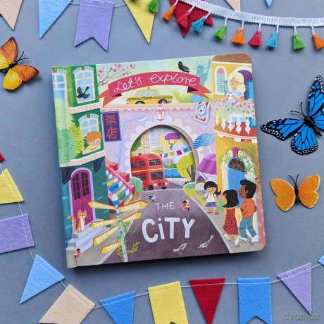 Let's Explore The City - Children's Lift-The-Flap Book - Laura Garnerburt [KSIĄŻKA]