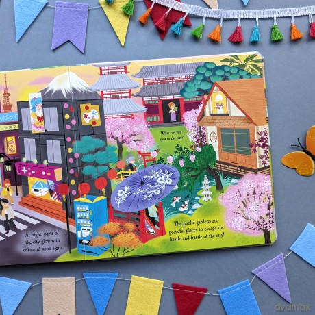 Let's Explore The City - Children's Lift-The-Flap Book - Laura Garnerburt [KSIĄŻKA]