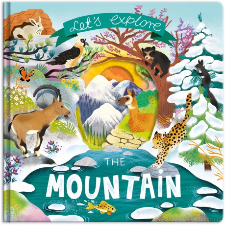 Let's Explore The Mountains - Children's Lift-The-Flap Book - Laura Garnerburt [KSIĄŻKA]
