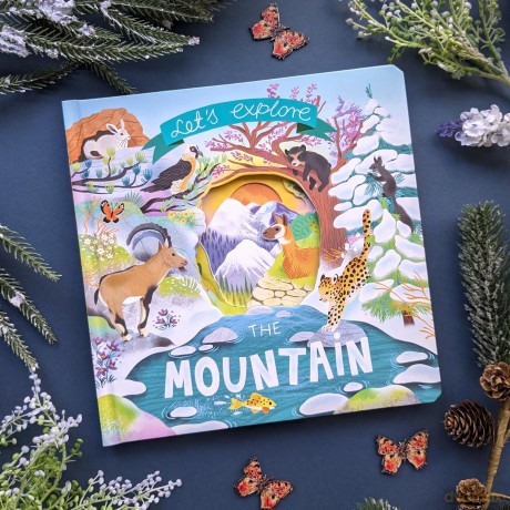 Let's Explore The Mountains - Children's Lift-The-Flap Book - Laura Garnerburt [KSIĄŻKA]