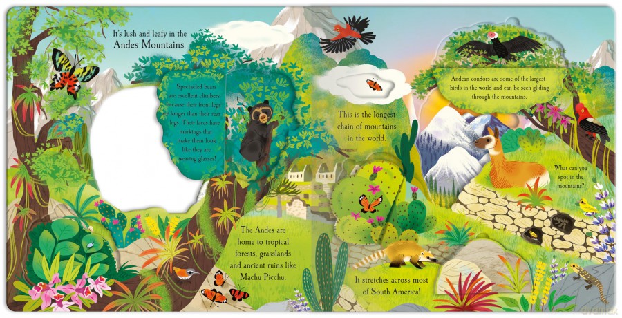 Let's Explore The Mountains - Children's Lift-The-Flap Book - Laura Garnerburt [KSIĄŻKA]