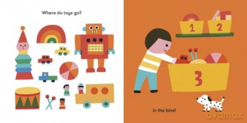 Let's Put That Away! My First Book of Organizing: A Home Edit Board Book for Kids (The Home Edit for Kids) - Clea Shearer [KSIĄŻKA]