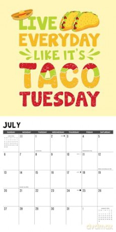 Let's Taco 'Bout It 2025 Wall [KSIĄŻKA]