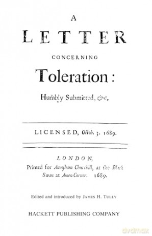 Letter Concerning Toleration (Hpc Classics Series): Humbly Submitted - John Locke [KSIĄŻKA]
