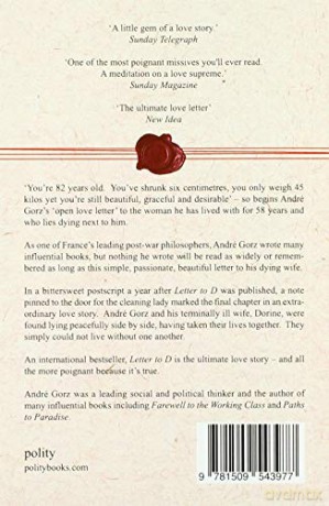 Letter to D: A Love Story - André Gorz [KSIĄŻKA]