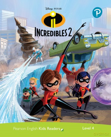 Level 4: Disney Kids Readers The Incredibles 2 Pack (Pearson English Kids Readers) - Jacquie Bloese [KSIĄŻKA]