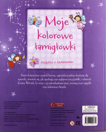 Moje kolorowe łamigłówki. Książka z zadaniami [KSĄŻKA]