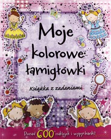 Moje kolorowe łamigłówki. Książka z zadaniami [KSĄŻKA]