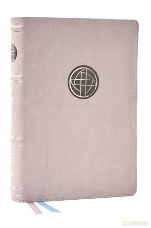 Life in Christ Bible: Discovering, Believing, and Rejoicing in Who God Says You Are (NKJV, Cream Leathersoft, Red Letter, Comfort Print) - Thomas Nelson [KSIĄŻKA]