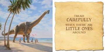 Life Lessons from Dinosaurs: Wisdom and Wit from the World of Dinotopia - James Gurney [KSIĄŻKA]