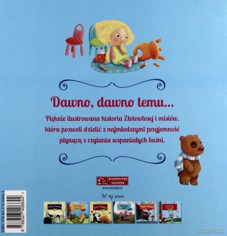 Moje pierwsze baśnie - Złotowłosa i trzy misie [KSĄŻKA]