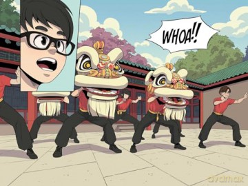 Lion Dancers - Cai Tse [KOMIKS]