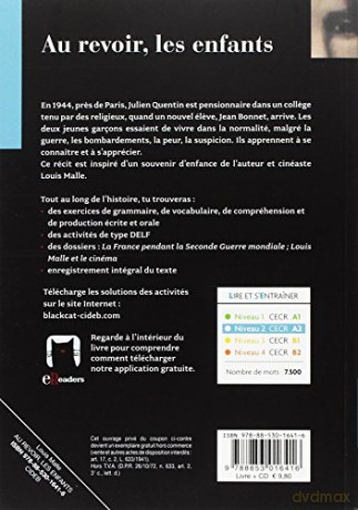Lire et s'entrainer: Au revoir, les enfants + CD + App + DeA LINK - Louis Malle [KSIĄŻKA]