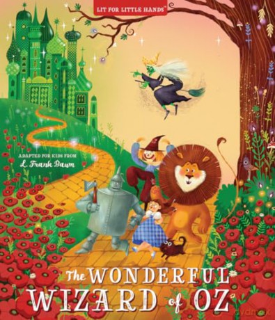 Lit for Little Hands: The Wonderful Wizard of Oz: An Activity Board Book - Brooke Jorden [KSIĄŻKA]