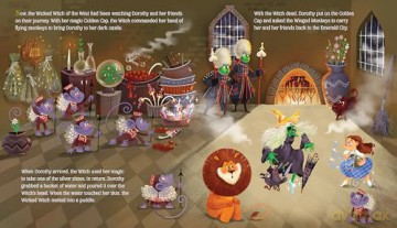 Lit for Little Hands: The Wonderful Wizard of Oz: An Activity Board Book - Brooke Jorden [KSIĄŻKA]