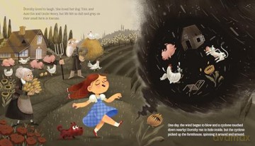Lit for Little Hands: The Wonderful Wizard of Oz: An Activity Board Book - Brooke Jorden [KSIĄŻKA]