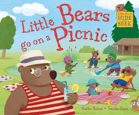 Little Bears go on a Picnic (Little Bears Hide and Seek) - Heather Maisner [KSIĄŻKA]