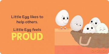 Little Egg: An Eggcellent Book of Emotions [KSIĄŻKA]