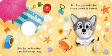 Little Puppy (Finger Puppet Book) - Igloo Books [KSIĄŻKA]