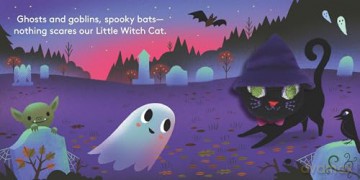 Little Witch Cat: Finger Puppet Book (Little Finger Puppet) - Emily Dove [KSIĄŻKA]