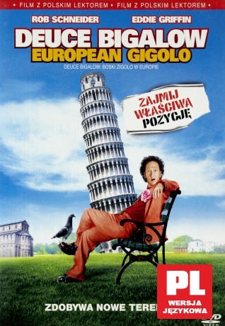 Boski żigolo w Europie [DVD]