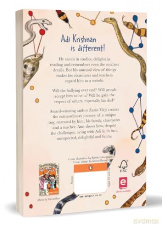 Living with Adi: A middle-grade novel about an autistic teenager navigating through life - Zarin Virji [KSIĄŻKA]