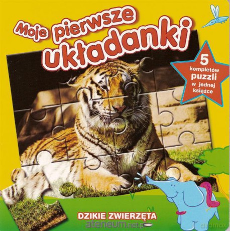 Moje pierwsze układanki. Dzikie zwierzęta [KSĄŻKA]