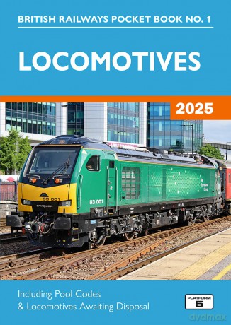 Locomotives 2025: Including Pool Codes and Locomotives Awaiting Disposal (British Railways Pocket Books) - Robert Pritchard [KSIĄŻKA]