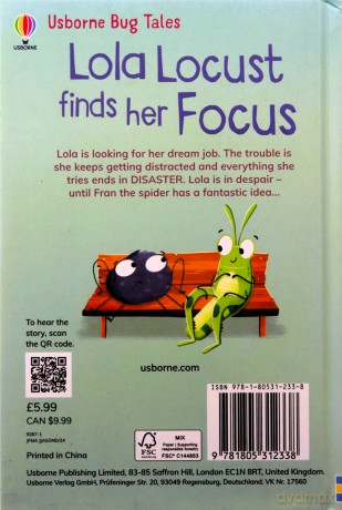 Lola Locust finds her Focus (Bug Tales) - Lesley Sims [KSIĄŻKA]