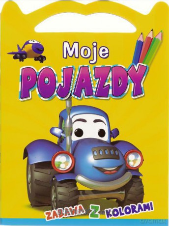Moje pojazdy - żółta [KSĄŻKA]
