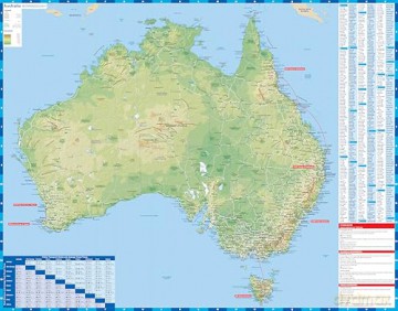 Lonely Planet Australia Planning Map - Lonely Planet [KSIĄŻKA]