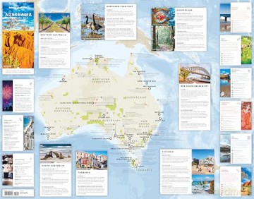 Lonely Planet Australia Planning Map - Lonely Planet [KSIĄŻKA]