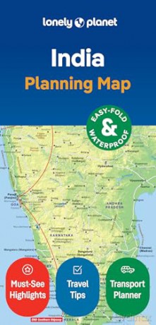 Lonely Planet India Planning Map - Lonely Planet [KSIĄŻKA]