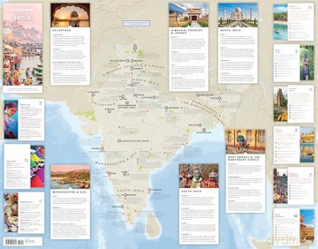 Lonely Planet India Planning Map - Lonely Planet [KSIĄŻKA]