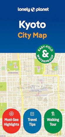 Lonely Planet Kyoto City Map - Lonely Planet [KSIĄŻKA]