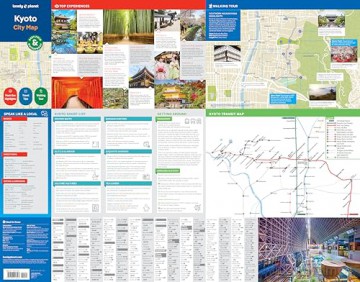Lonely Planet Kyoto City Map - Lonely Planet [KSIĄŻKA]