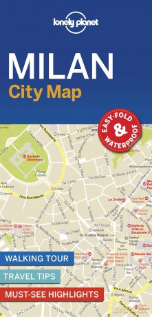 Lonely Planet Milan City Map - Lonely Planet [KSIĄŻKA]