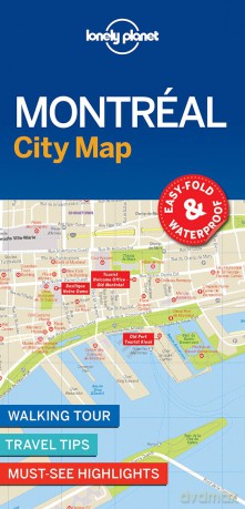 Lonely Planet Montreal City Map - Lonely Planet [KSIĄŻKA]