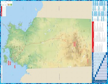 Lonely Planet Northern Territory Planning Map - Lonely Planet [KSIĄŻKA]