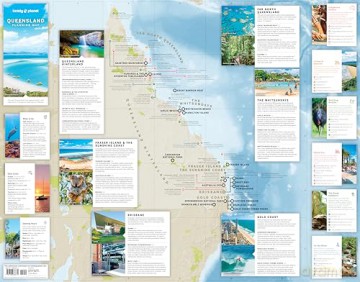 Lonely Planet Queensland Planning Map - Lonely Planet [KSIĄŻKA]