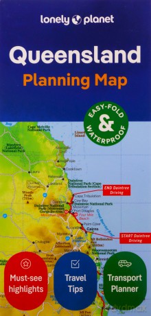 Lonely Planet Queensland Planning Map - Lonely Planet [KSIĄŻKA]
