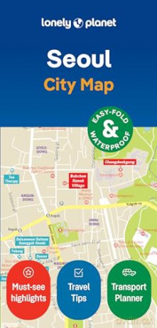 Lonely Planet Seoul City Map - Lonely Planet [KSIĄŻKA]