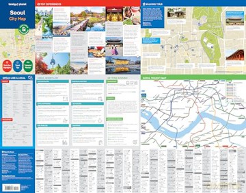Lonely Planet Seoul City Map - Lonely Planet [KSIĄŻKA]